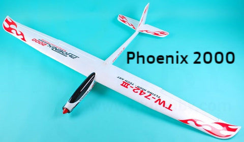 Volantex RC Phoenix 2000 Powered Glider PNP 742-3