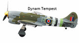 Dynam Hawker Tempest 1250mm (49") Wingspan - PNP - DY8959